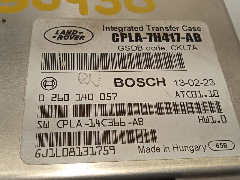 Recambio de centralita cambio automatico para land rover range rover autobiography referencia OEM IAM CPLA7H417AB LR079913 02601