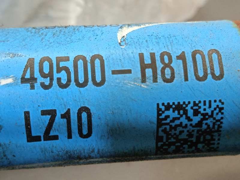 Recambio de transmision delantera izquierda para kia rio (yb) concept referencia OEM IAM 49500H8100  