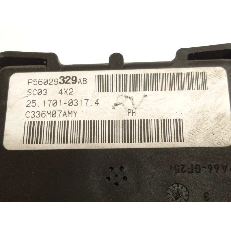 Recambio de centralita esp para dodge caliber sxt referencia OEM IAM P56029329AB  