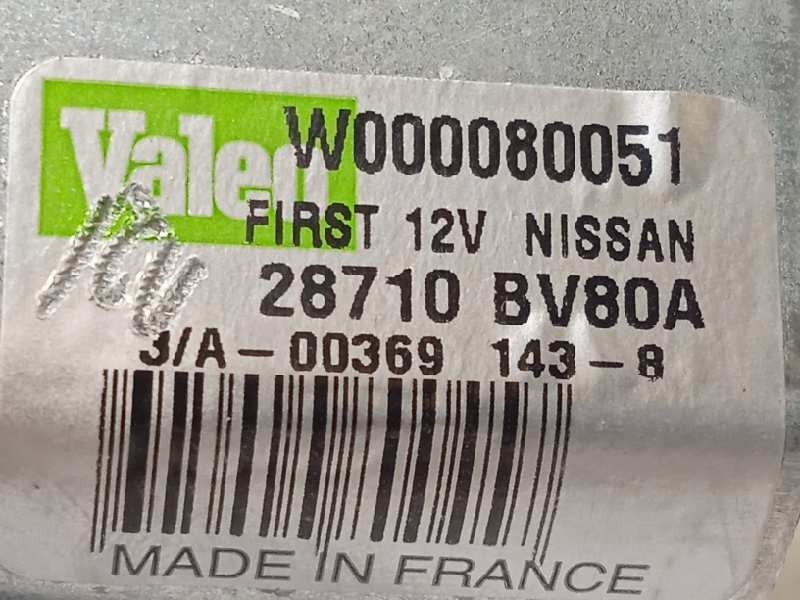 Recambio de motor limpia trasero para nissan juke (f15) 1.6 cat referencia OEM IAM 28710BV80A  W000080051