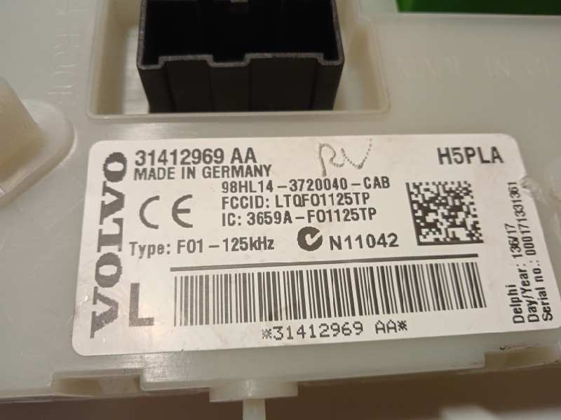 Recambio de caja reles / fusibles para volvo xc60 2.0 diesel cat referencia OEM IAM 31412969  31412969AA