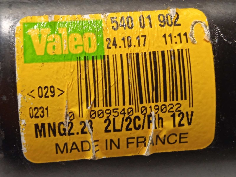 Recambio de motor limpia delantero para renault kangoo profesional referencia OEM IAM 8200409692  54526811