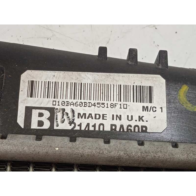 Recambio de radiador agua para nissan juke (f15) 1.6 cat referencia OEM IAM 21410BA60B  
