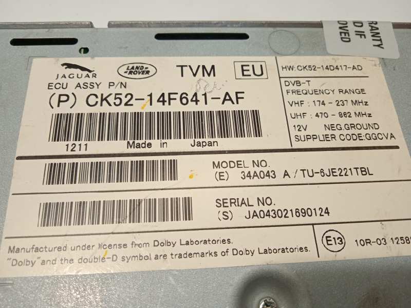 Recambio de modulo electronico para land rover range rover autobiography referencia OEM IAM CK5214F641AF  LR041953