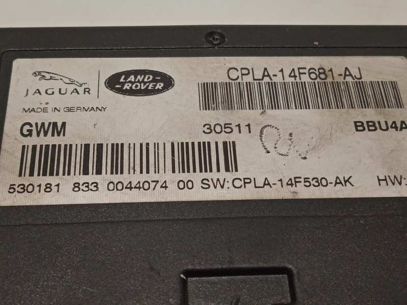 Recambio de modulo electronico para land rover range rover autobiography referencia OEM IAM CPLA14F681AJ  LR046550