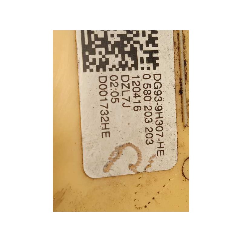 Recambio de bomba combustible para ford mondeo lim. 2.0 tdci cat referencia OEM IAM DG939H307HE  2273421