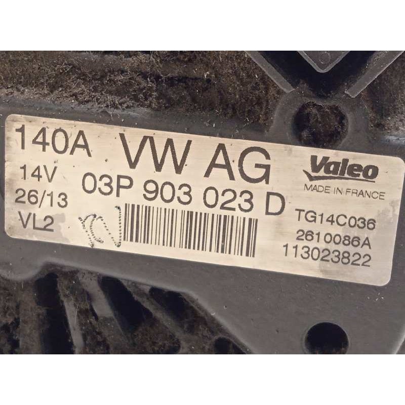 Recambio de alternador para seat ibiza sc (6j1) reference referencia OEM IAM 03P903023D  TG14C036