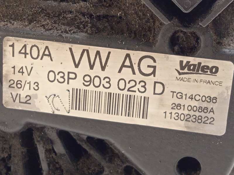 Recambio de alternador para seat ibiza sc (6j1) reference referencia OEM IAM 03P903023D  TG14C036