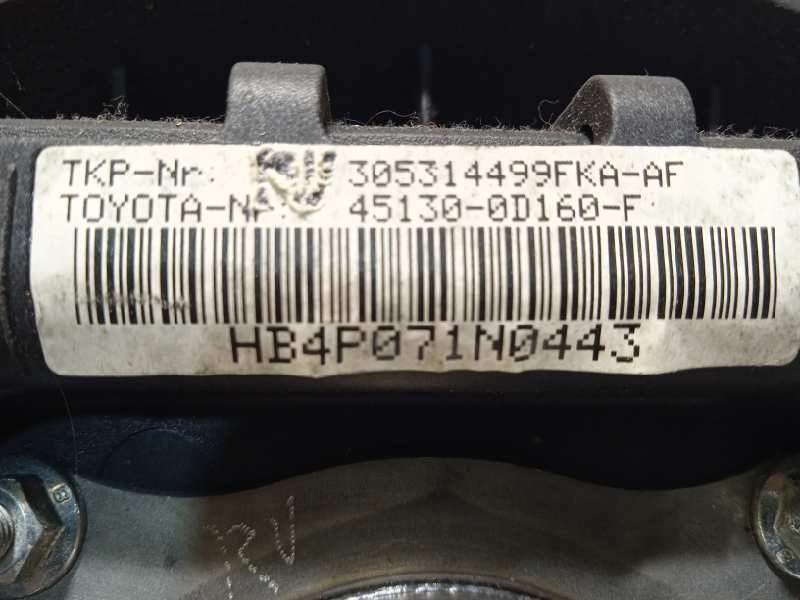 Recambio de airbag delantero izquierdo para toyota yaris (ksp9/scp9/nlp9) básico referencia OEM IAM 451300D160  451300D160B0