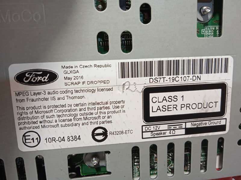 Recambio de sistema navegacion gps para ford mondeo lim. 2.0 tdci cat referencia OEM IAM DS7T19C107DN  