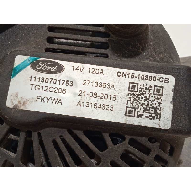 Recambio de alternador para ford ka+ 1.2 ti-vct cat referencia OEM IAM CN1510300CB 1928875 TG12C266