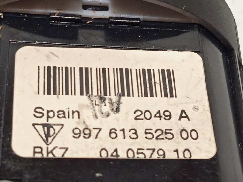 Recambio de mando luces para porsche cayman (typ 987c) básico coupe referencia OEM IAM 99761352500  99761352500A05