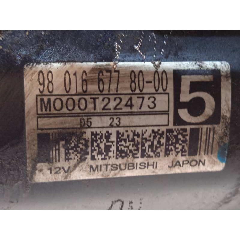 Recambio de motor arranque para citroën c4 picasso seduction referencia OEM IAM 9801667780 5802Z8 M000T22473