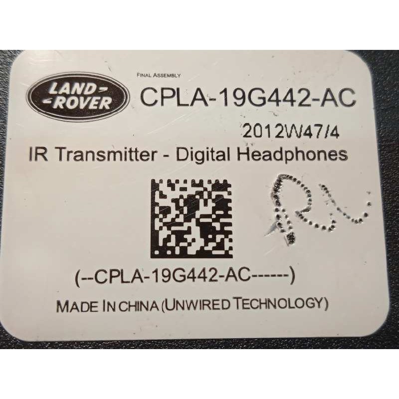 Recambio de modulo electronico para land rover range rover autobiography referencia OEM IAM CPLA19G442AC  LR033297