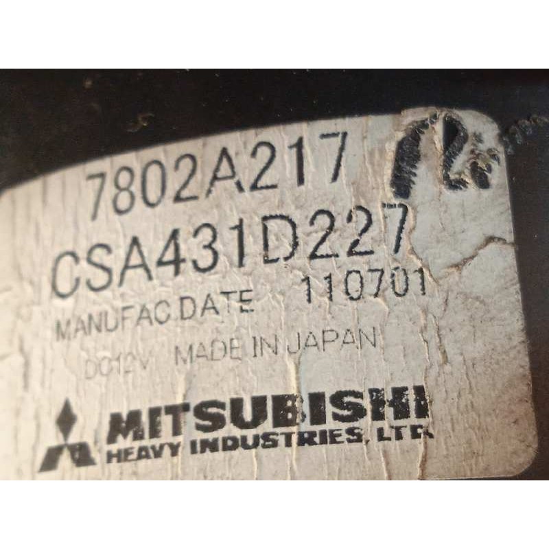 Recambio de motor calefaccion para mitsubishi outlander (cw0) 2.0 di-d cat referencia OEM IAM 7802A217  