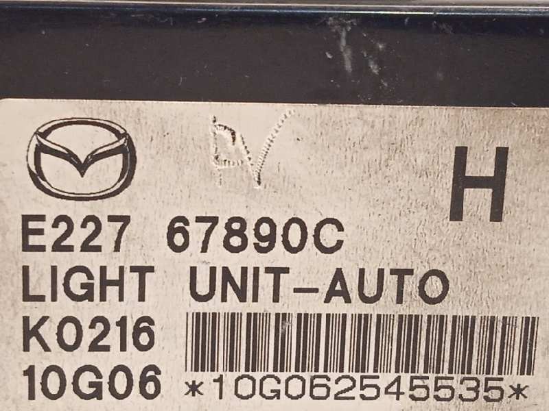Recambio de centralita luces para mazda cx-7 (er) 2.2 turbodiesel cat referencia OEM IAM E22767890C  