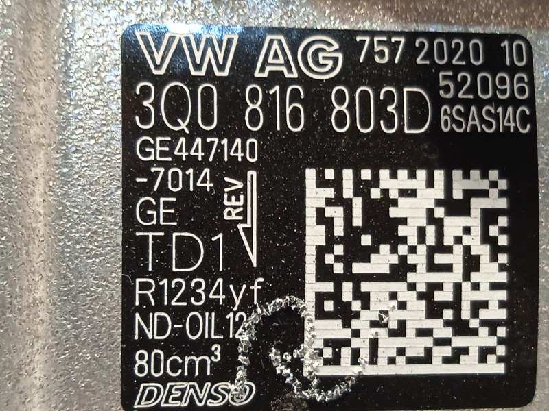 Recambio de compresor aire acondicionado para skoda kamiq (nw4) ambition referencia OEM IAM 3Q0816803D  6SAS14C