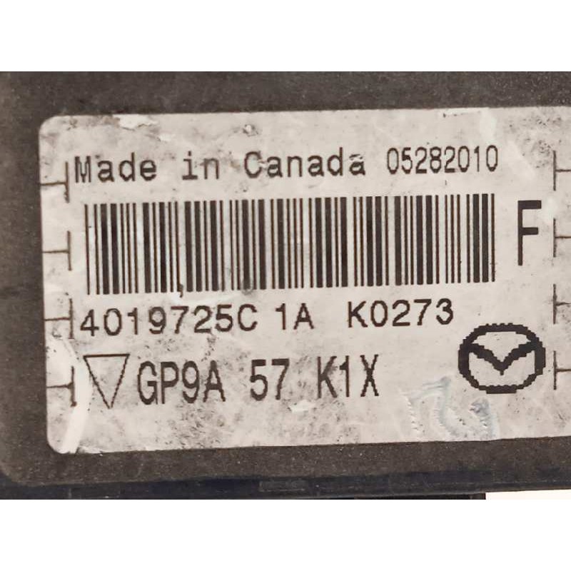 Recambio de modulo electronico para mazda cx-7 (er) 2.2 turbodiesel cat referencia OEM IAM GP9A57K1X  