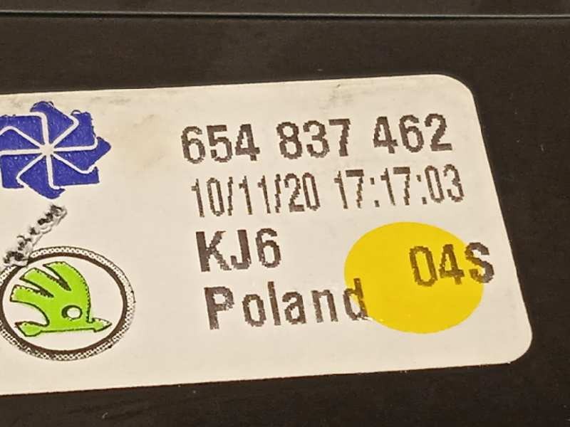 Recambio de elevalunas delantero derecho para skoda kamiq (nw4) ambition referencia OEM IAM 654837462  2Q1959406