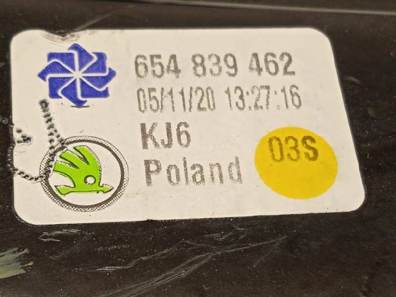 Recambio de elevalunas trasero derecho para skoda kamiq (nw4) ambition referencia OEM IAM 654839462  5Q0959408D