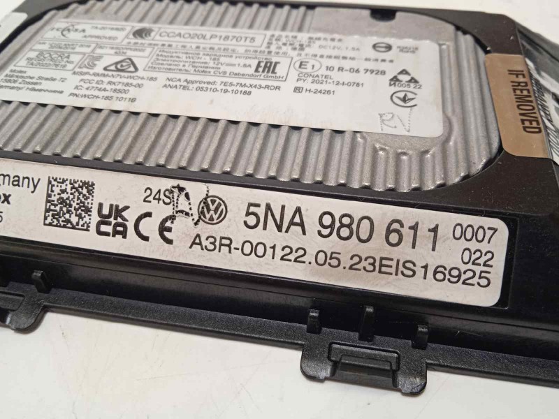 Recambio de modulo electronico para volkswagen passat variant (cb5) 2.0 bluemotion referencia OEM IAM 5NA980611  