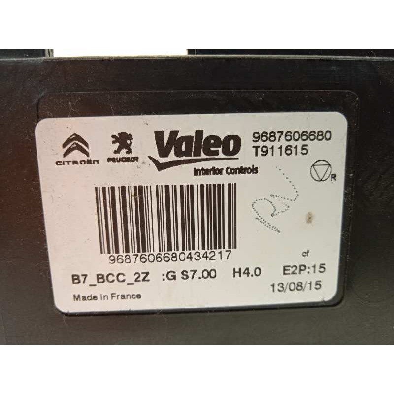 Recambio de centralita confort para citroën c4 lim. feel edition referencia OEM IAM 9687606680  