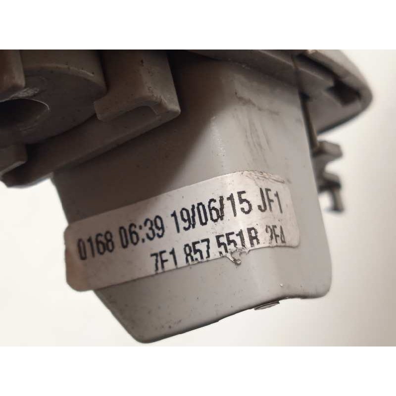 Recambio de parasol izquierdo para volkswagen t6 transporter kombi referencia OEM IAM 7E1857551B  7E1857551B2F4