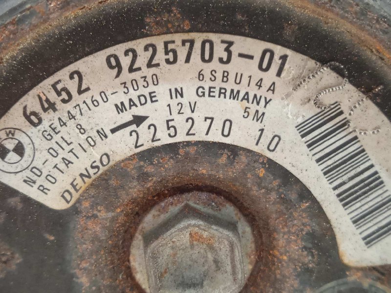 Recambio de compresor aire acondicionado para bmw serie 3 touring (e91) 320d referencia OEM IAM 64529225703  4472603820