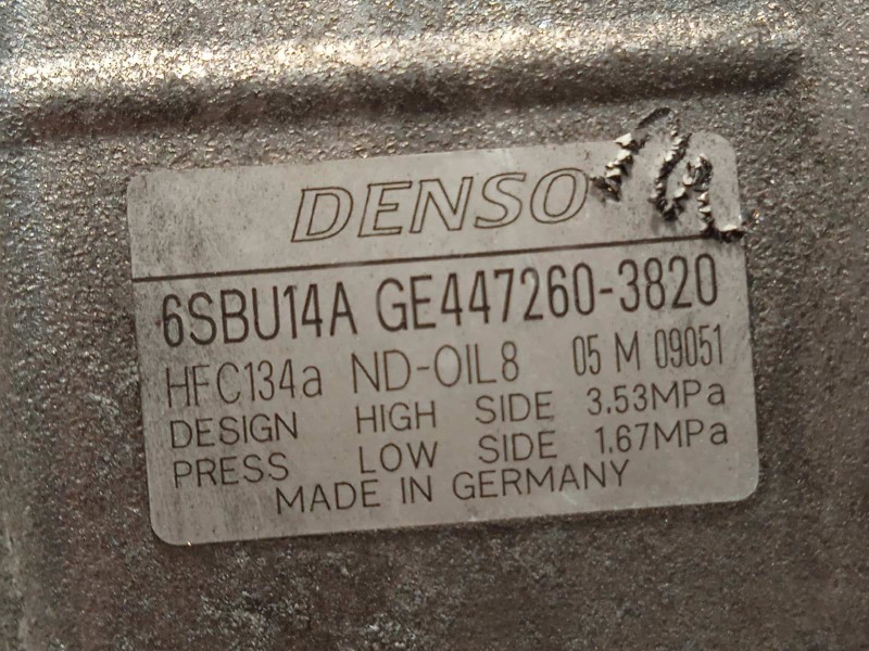 Recambio de compresor aire acondicionado para bmw serie 3 touring (e91) 320d referencia OEM IAM 64529225703  4472603820