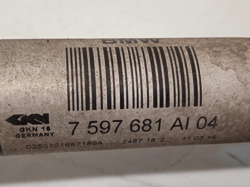 Recambio de transmision trasera izquierda para bmw serie 4 coupe (f32) 420d referencia OEM IAM 7597681 33208680347 33207597681