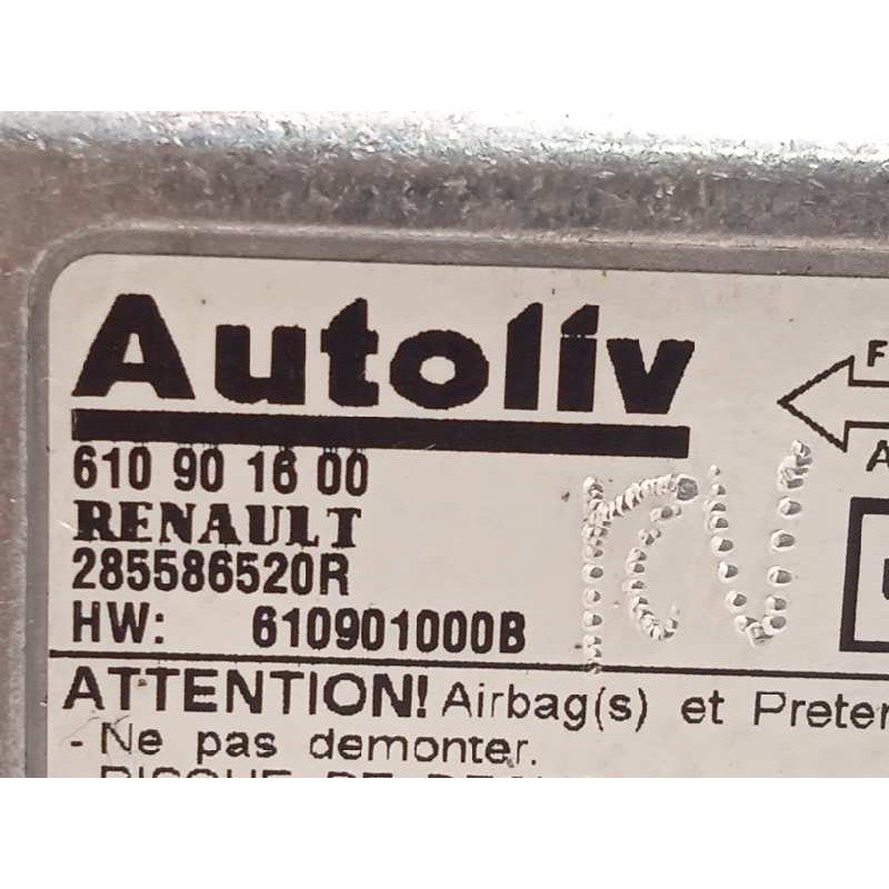 Recambio de centralita airbag para renault laguna iii 1.5 dci diesel referencia OEM IAM 285586520R  610901600
