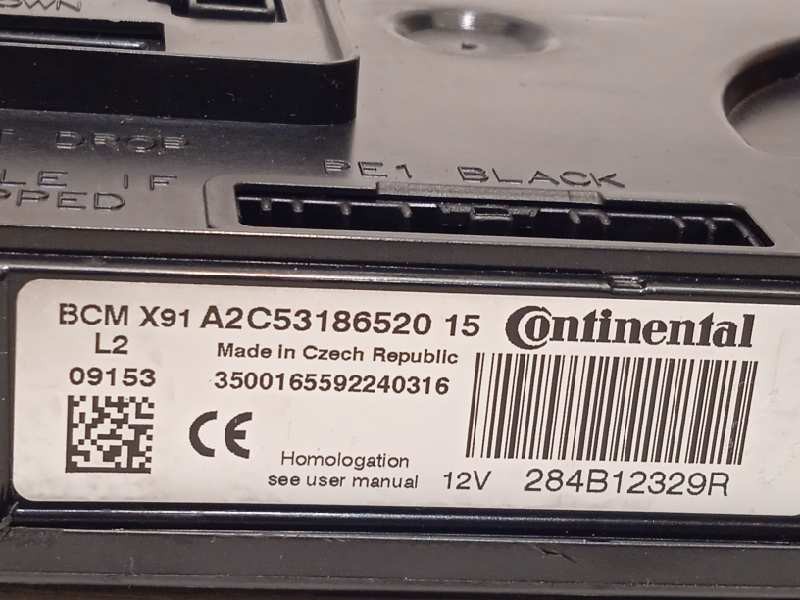 Recambio de centralita confort para renault laguna iii 1.5 dci diesel referencia OEM IAM 284B12329R  