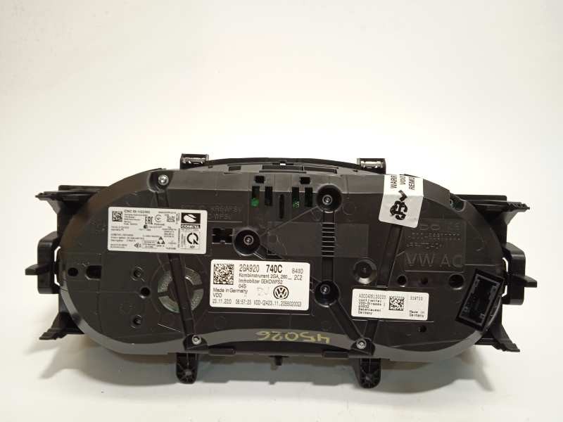 Recambio de cuadro instrumentos para volkswagen t-roc advance referencia OEM IAM 2GA920740C  