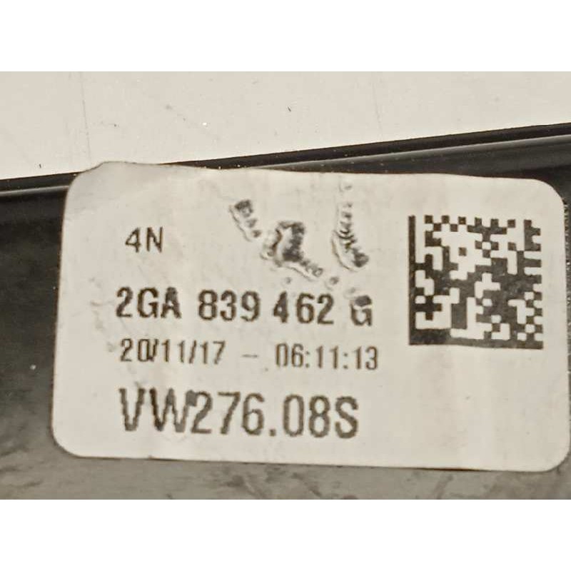 Recambio de elevalunas trasero derecho para volkswagen t-roc advance referencia OEM IAM 2GA839462G  5Q0959408D