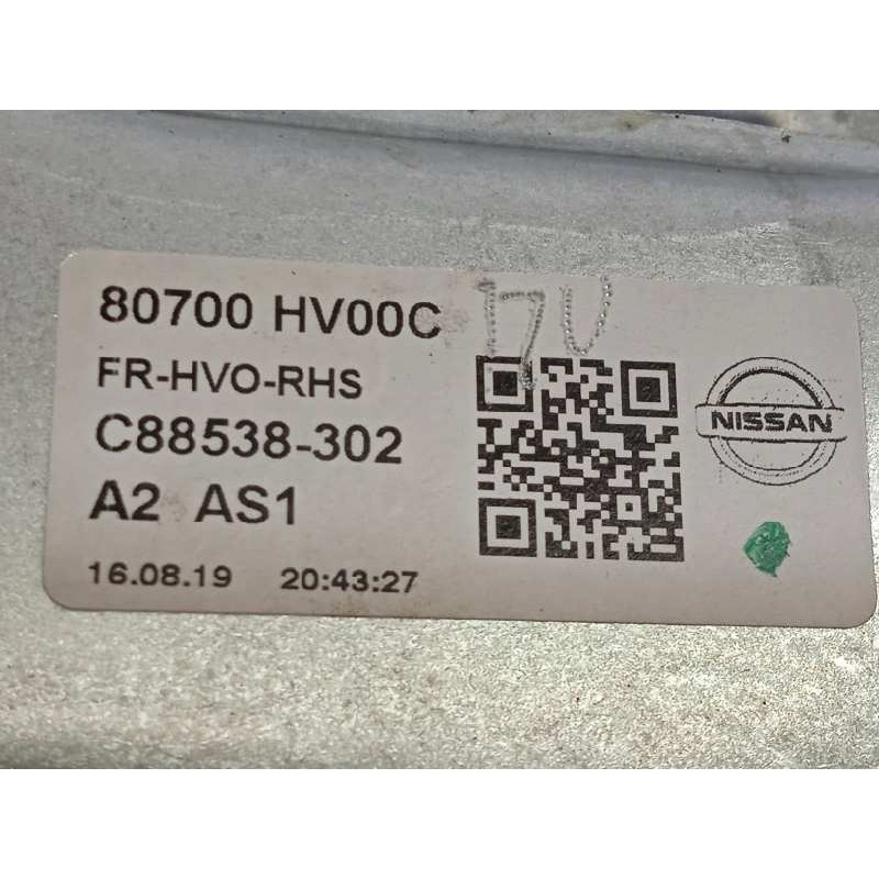 Recambio de elevalunas delantero derecho para nissan qashqai (j11) 1.3 16v cat referencia OEM IAM 80700HV00C  
