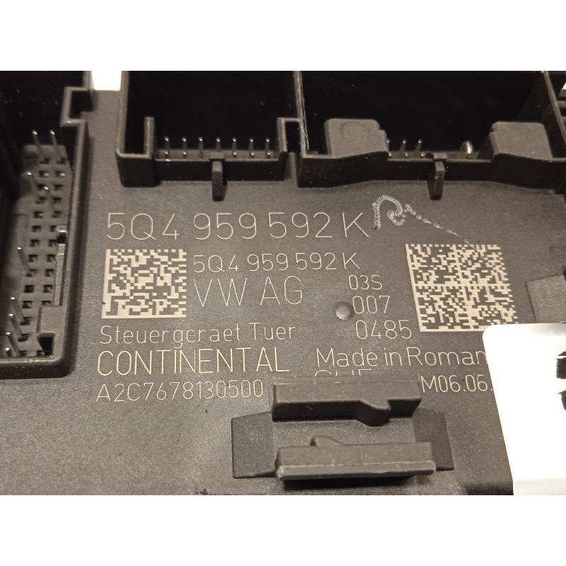 Recambio de centralita confort para volkswagen t-roc advance referencia OEM IAM 5Q4959592K  