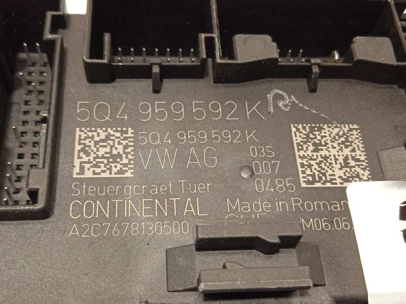 Recambio de centralita confort para volkswagen t-roc advance referencia OEM IAM 5Q4959592K  