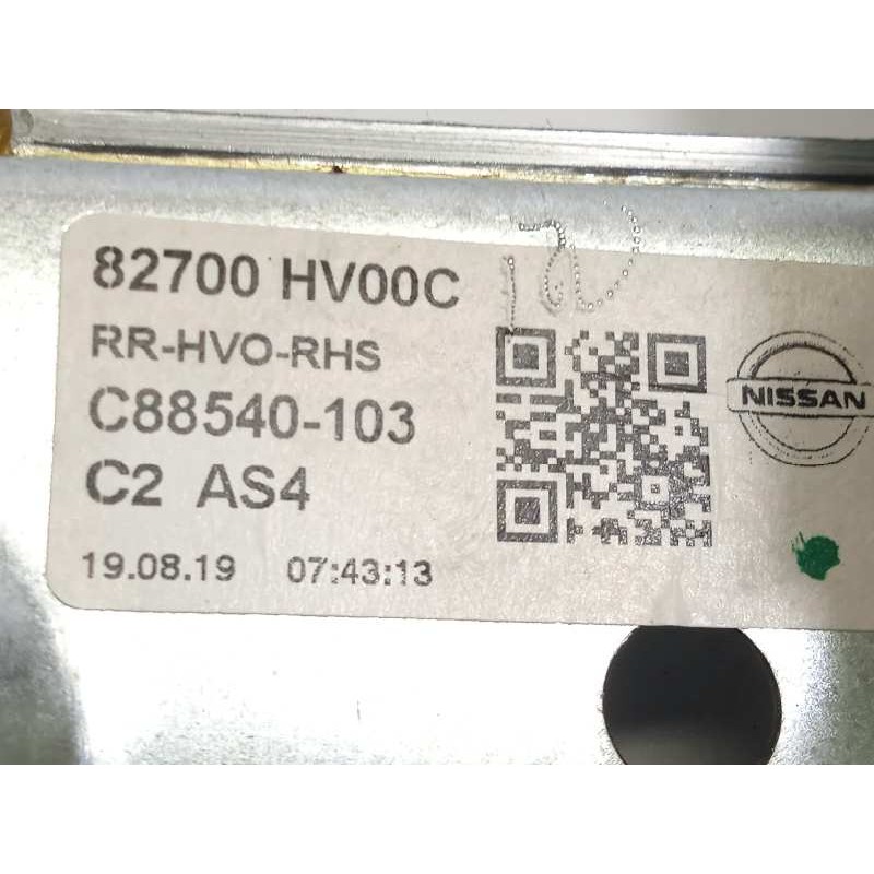 Recambio de elevalunas trasero derecho para nissan qashqai (j11) 1.3 16v cat referencia OEM IAM 82700HV00C  
