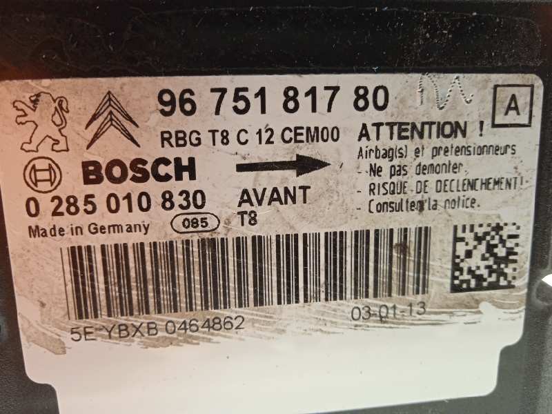 Recambio de centralita airbag para peugeot 5008 allure referencia OEM IAM 9675181780  0285010830