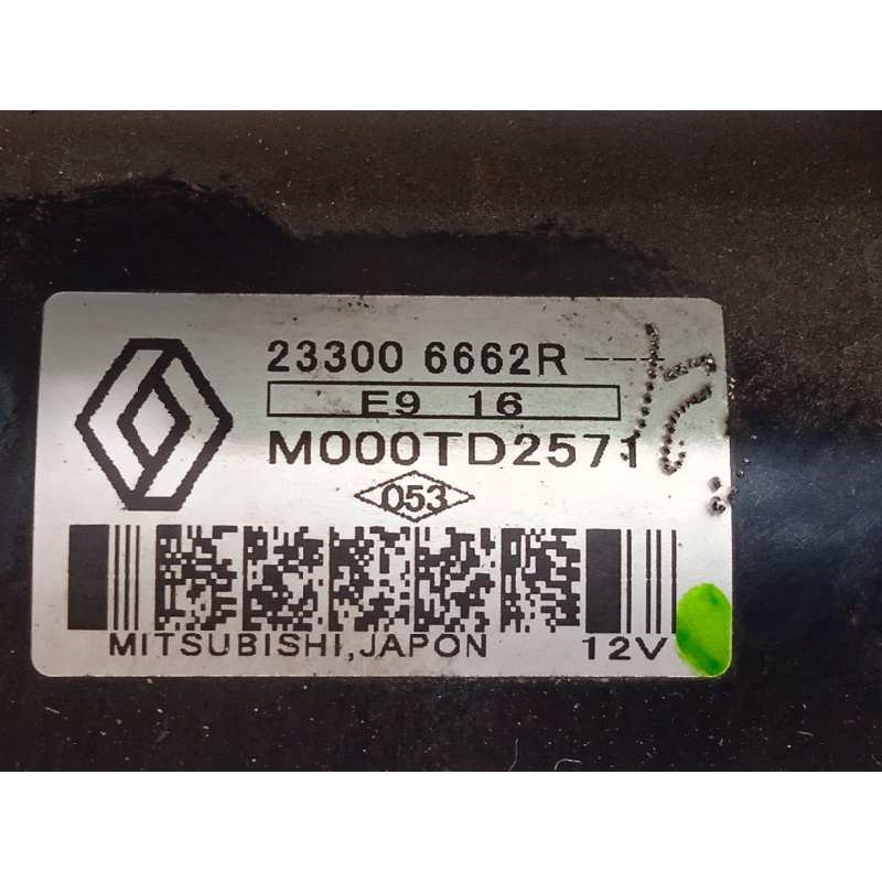 Recambio de motor arranque para nissan qashqai (j11) 1.3 16v cat referencia OEM IAM 233006662R  M000TD2571