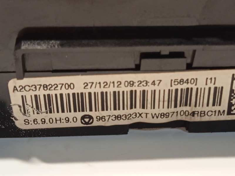 Recambio de mando climatizador para peugeot 5008 allure referencia OEM IAM 96738323XT  6452Y4