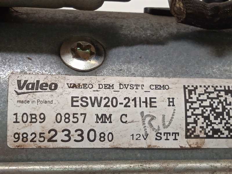 Recambio de motor arranque para opel crossland x 1.5 cdti dpf referencia OEM IAM 9825233080  ESW2021HE