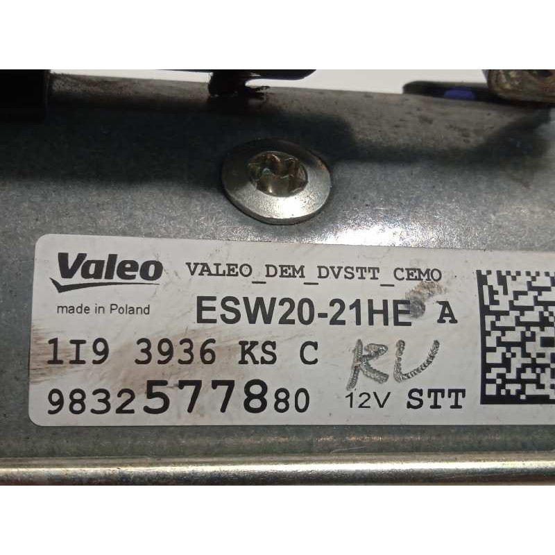Recambio de motor arranque para peugeot 308 1.5 active referencia OEM IAM 9832577880  ESW2021HE