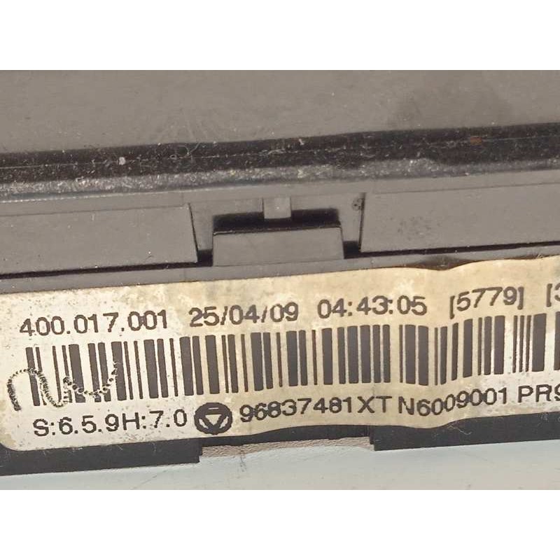 Recambio de mando climatizador para peugeot 3008 premium referencia OEM IAM 96837481XT  