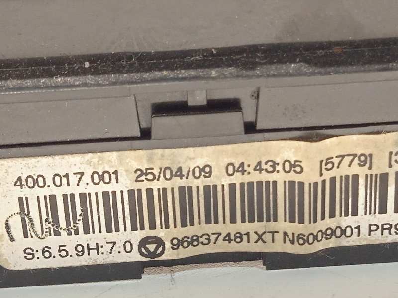 Recambio de mando climatizador para peugeot 3008 premium referencia OEM IAM 96837481XT  