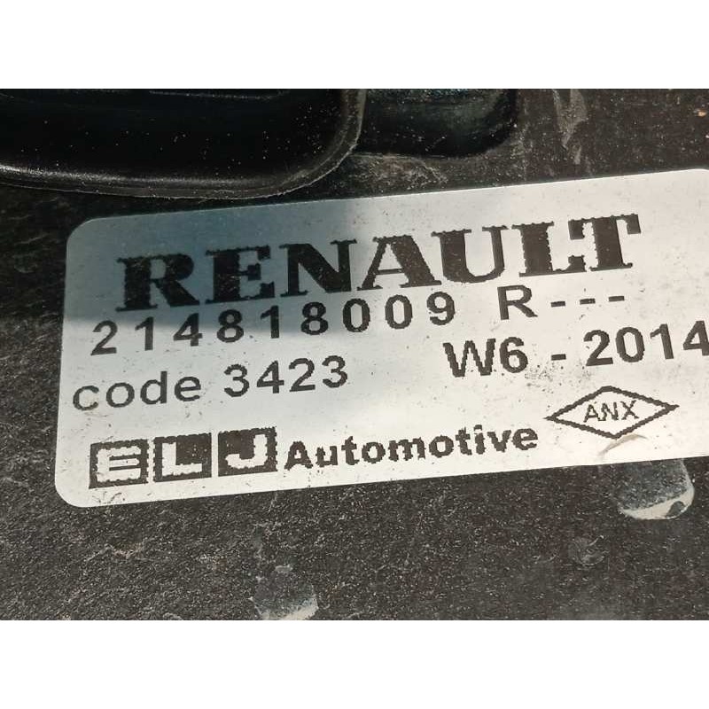 Recambio de electroventilador para renault clio iv authentique referencia OEM IAM 214818009R  