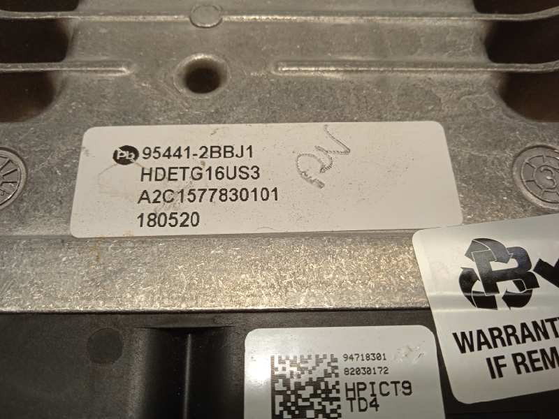 Recambio de centralita cambio automatico para kia niro referencia OEM IAM 954412BBJ1  A2C1577830101