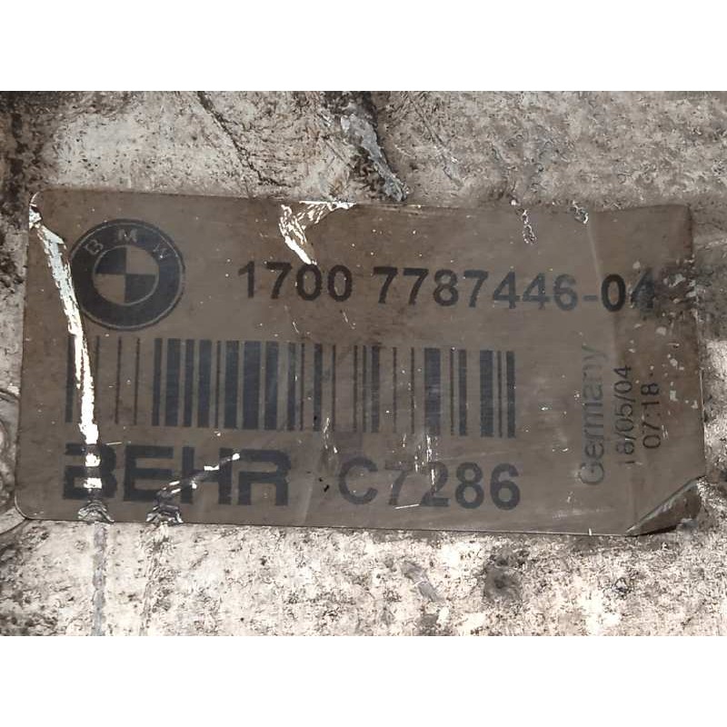 Recambio de intercooler para bmw serie 5 berlina (e60) 530d referencia OEM IAM 17007787446  