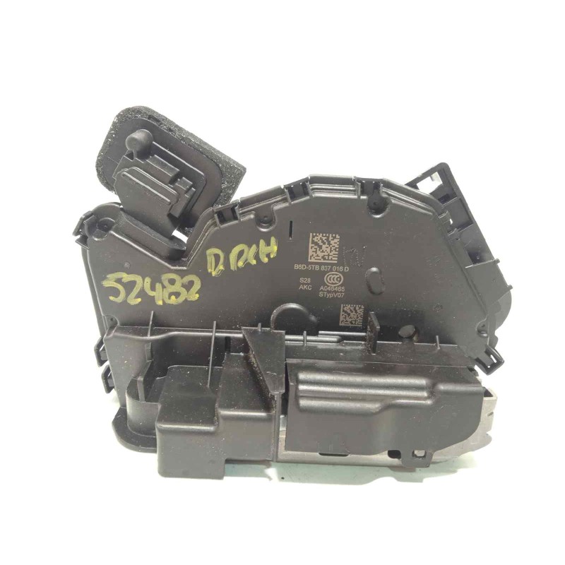 Recambio de cerradura puerta delantera derecha para volkswagen arteon (3h8) 2.0 ltr tfsi referencia OEM IAM 5TB837016D  