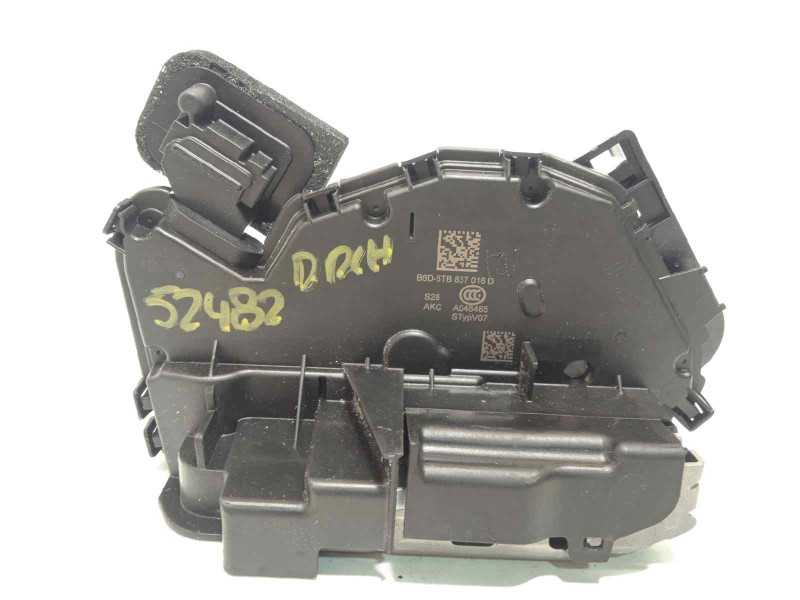 Recambio de cerradura puerta delantera derecha para volkswagen arteon (3h8) 2.0 ltr tfsi referencia OEM IAM 5TB837016D  